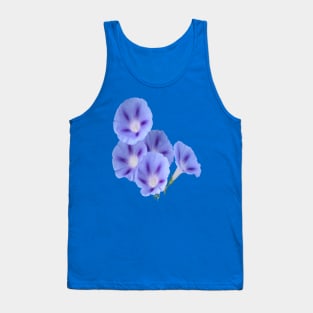 Convolvulus Bindweed Botanical Vector Art Tank Top